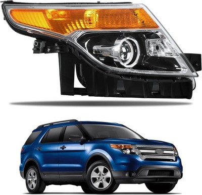 For 2011-2015 Ford Explorer Headlight Factory Halogen Passenger Side Headlamp
