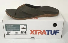 XTRATUF Men's Auna Waterproof Slip Resistant Brown Sandals AUNM-900 SZ 14 (M)