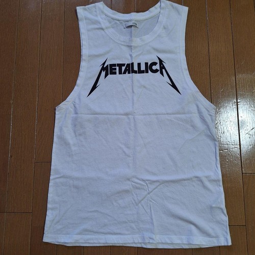 METALLICA Oversized Tank Top Metallica Band Logo GYDA