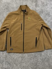 Men  s UPS Dri-Duck  Brown  Full Zip Jacket XL