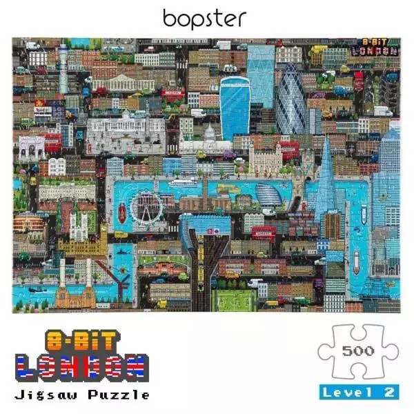 5060459743489 Puzzle 500 8-BIT Londyn Bopster 7490₽