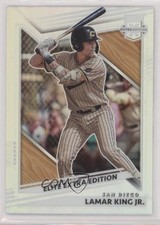 2022 Panini Elite Extra Edition Optic Holo Prizm Lamar King Jr #120 4s2