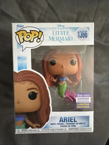 Funko Pop! The Little Mermaid#1366 Ariel 2023 SummerConvention Exclusive