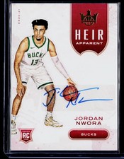 2020-21 Panini Court Kings #HA-JNW Jordan Nwora Heir Apparent Ruby Auto /99 G4