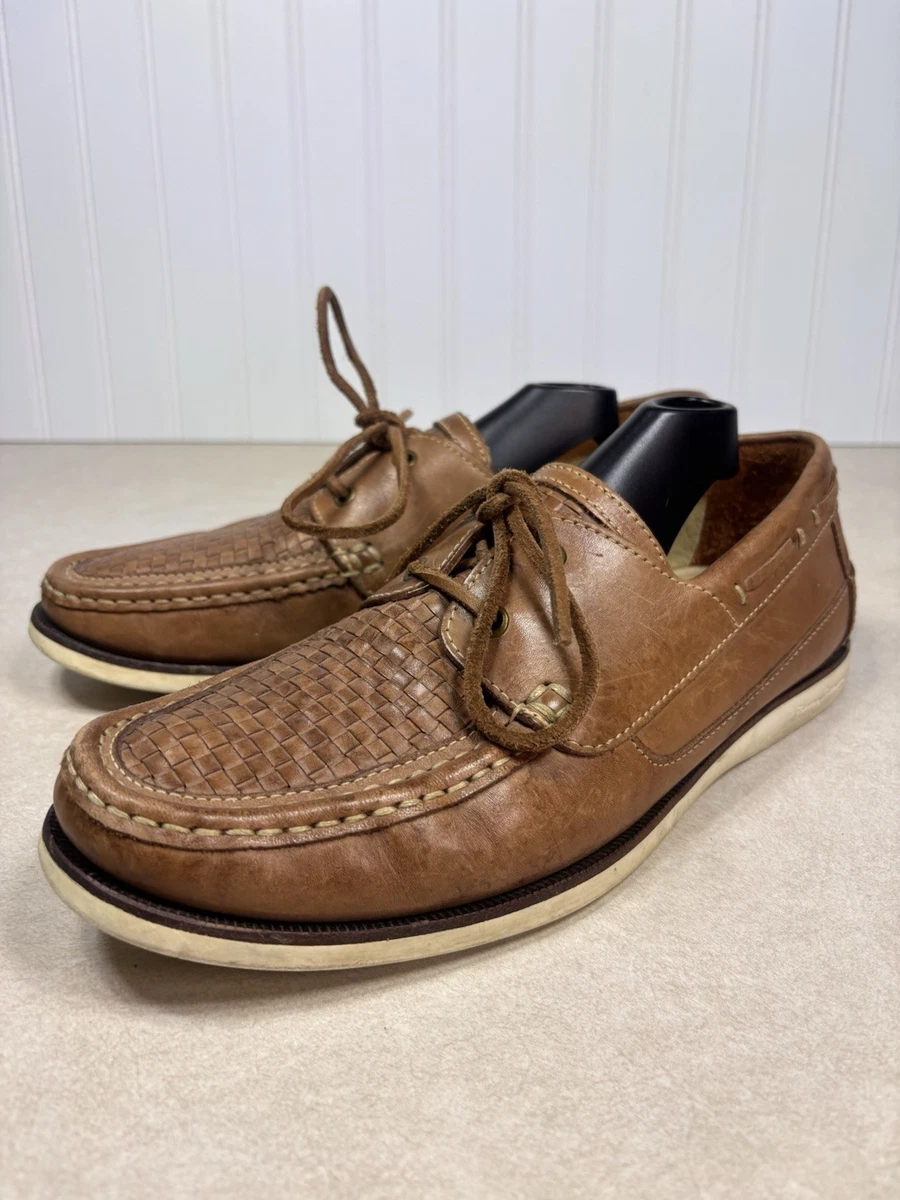 Tommy Bahama On Par Spectator Boat Deck Shoe Mens Sz 12 Brown Leather Tropical Tommy Bahama On Par Spectator Boat Deck Shoe Mens Sz 12  main image 4