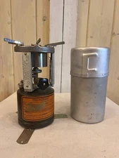 1945 US Military WWII Era Field Cooking Stove Complete W/OG Funnel Wrench Parts
