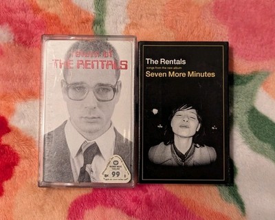 Return Of The Rentals & Seven More Minutes Promo Cassette Tape Bundle Weezer 90s