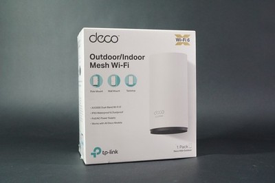 TP-Link Deco X50 Outdoor WLAN Repeater wetterfest Mesh WiFi 6 Dual Band Außen