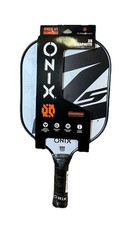 Onix Z5 Graphite White/Black Pickleball Paddle Nomex Honeycomb Core Graphite Fce
