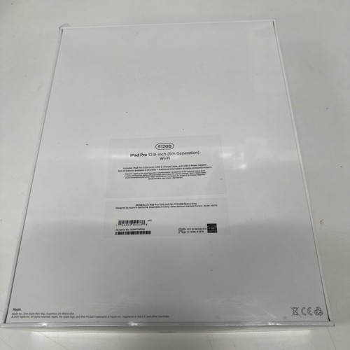 Apple iPad Pro (5.ª generación) A2378 512 GB, Wi-Fi, 12,9 pulgadas - Gris espacial - Imagen 2 de 5