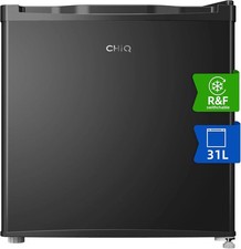 CHiQ 31L Table Top Mini Freezer CSD31D4EU Dark Inox E Rated Compact Freezer