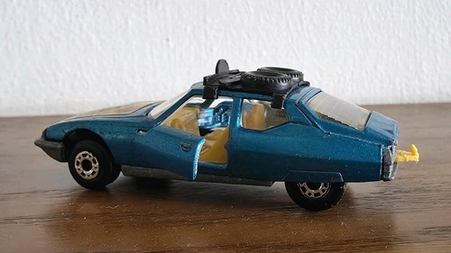 Matchbox Superfast No.51-B 1971 CITROEN SM Yamaha decals with roof rack car (a) - Picture 9 of 10