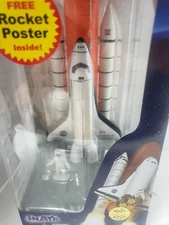 WOW TOYZ- IN AIR - SPACE EXPLORER PLAYSET w ROCKET POSTER INSIDE-NIB