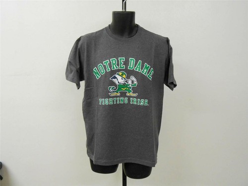 NEW Notre Dame Fighting Irish Adult Mens Size S Small Gray Shirt - Picture 3 of 8