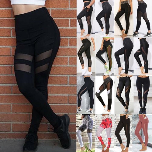 Women's Sports Leggings Yoga Pants High 