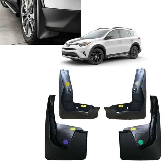 2018 Rav4 Mudguard Set ADVENTURE GRADE ONLY Mudguards OEM Toyota PK389