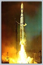 Postcard NASA Thor Agena B Discoverer XXVI Launch Vehicle