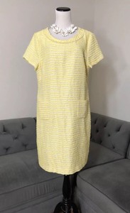 talbots yellow dress