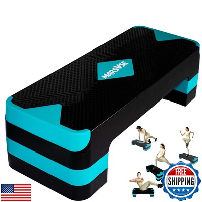 Steppers for Exercise at Home,Exercise Step,26.5-Inch Pedals with 4-Inch and 