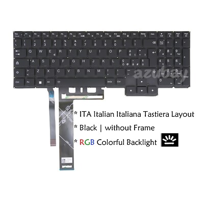 Italian Laptop Keyboard For Lenovo Ideapad Gaming 3-15IHU6 3-15IHU6D RGB Backlit