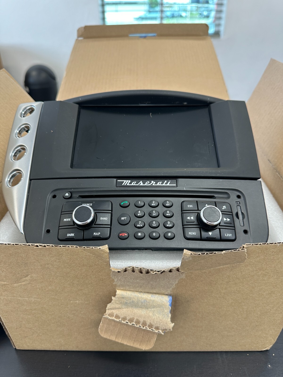 2017 MASERATI GRANDTURISMO OEM NAVIGATION SYSTEM/RADIO/AC CONTROL UNIT