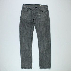 LEVIS Mens Denim Jeans 511 Straight Leg Slim Fit Grey Size W34 L34 | eBay