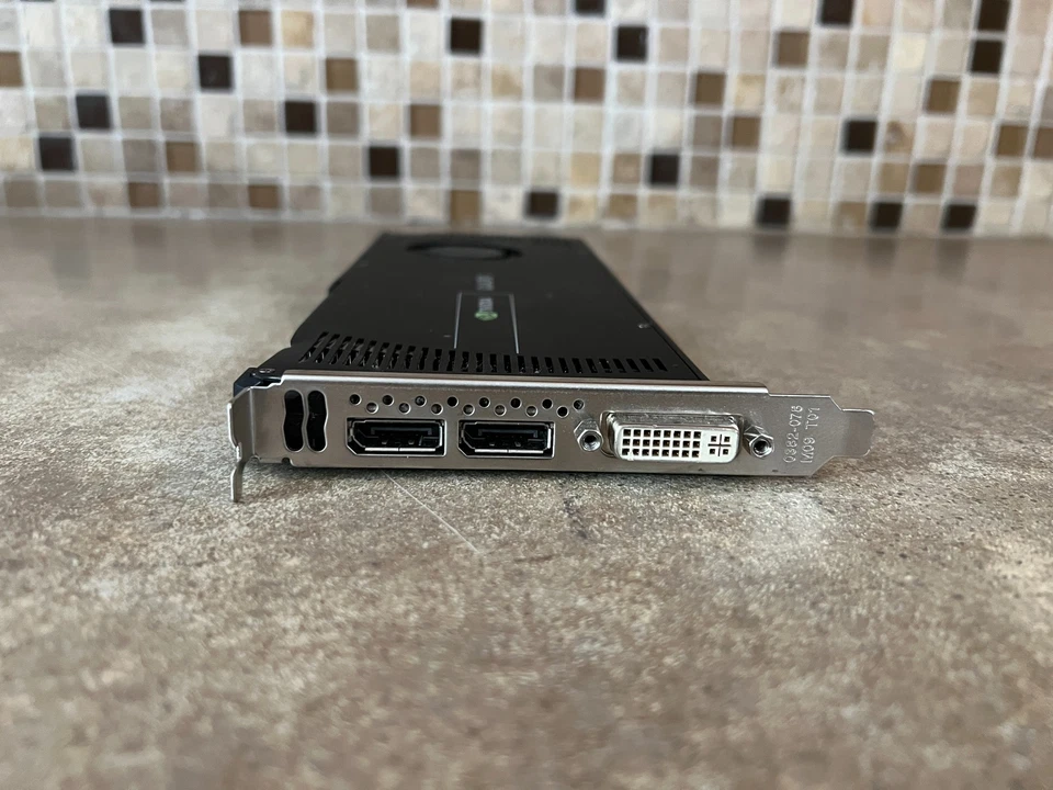PNY NVIDIA QUADRO 4000 2GB VIDEO CARD 2X DISPLAYPORT 0731Y3 B1-4(30) - Image 3 of 4