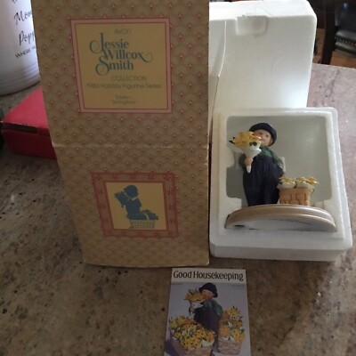 Avon Jessie Willcox Smith Collection 1986 Holiday Figurine Series  Easter 