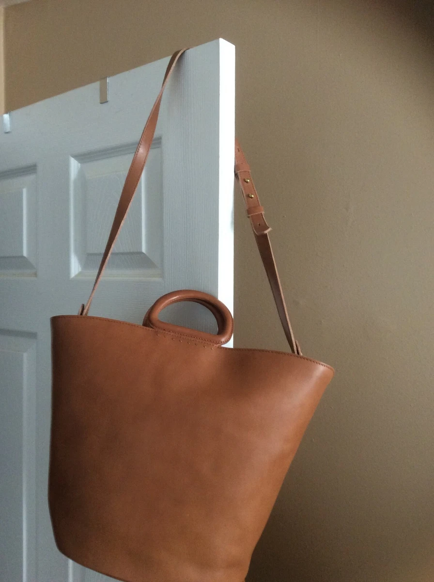 MADEWELL The Westport Leather Tote in Burnished Copper