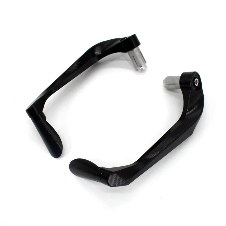 Black CNC 7/8" Motorcycle Bar Mount Brake Clutch Lever Protector Guard Universal - Image 3 of 4