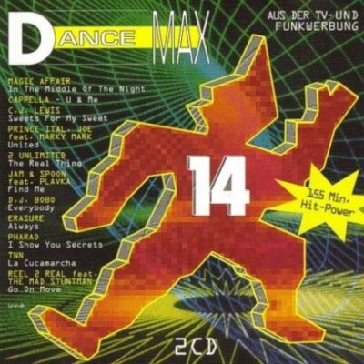 Dance Max 14 (1994) - 2 CD - Magic Affair, CJ Lewis, Capella, Jam & Spoon, Re...