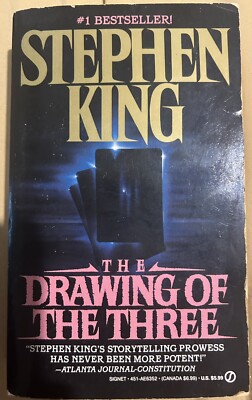 Drawing of the Three by Stephen King (1990, First Signet Printing)