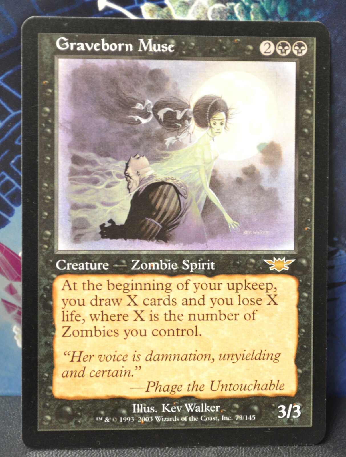 NM Graveborn Muse  (Legions,  Rare,  English,  2003)  MTG