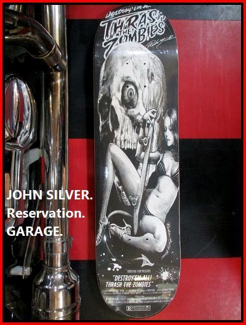 EROSTIKA skateboard deck Rockin'Jelly Bean Skull Skater Devil Girl from Japan-image