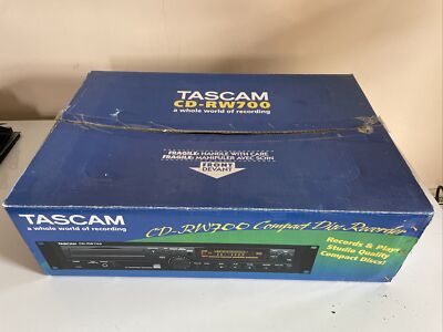 Original Box Packing For Tascam CD-RW700 Compact Disc Recorder BOX ONLY