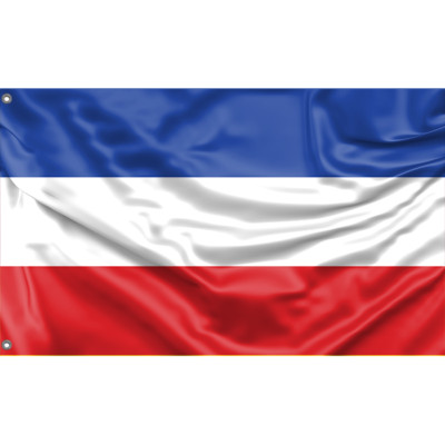 Schleswig-Holstein, Deutschland Flagge, einzigartiges Design, 3x5 Ft / 90x150 cm, Made in EU