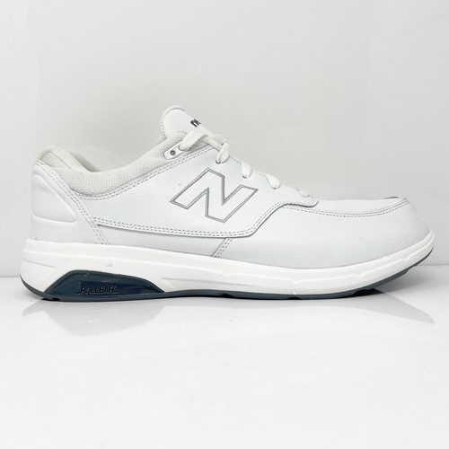 White Running Shoes Sneakers Size 12 4E 