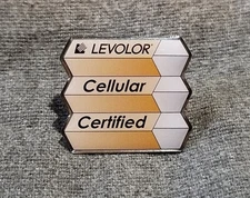 LMH Pin Pinback LEVOLOR Cellular Certified Valance Blinds HOME DEPOT Employee