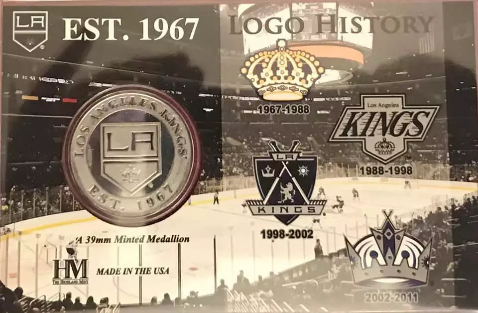 Los angeles best sale kings logo history