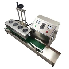 LX-6000 Model Electromagnetic Induction Sealer 220V Continuous Sealing Equipment