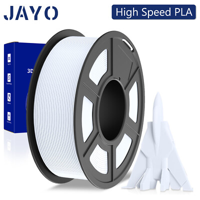 JAYO 1.1kg High Speed PLA White 1.75mm Filament 3D Printer 600mm/s No Clogging