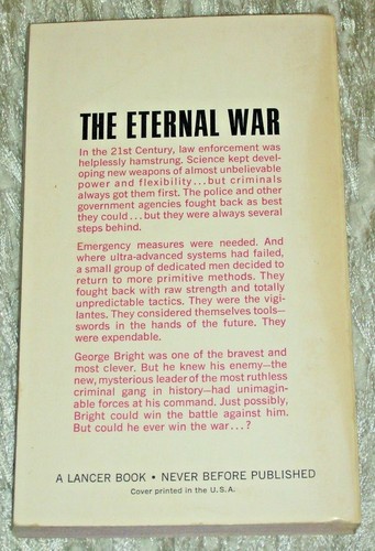 Robert Moore Williams, VIGILANTE 21ST CENTURY, Vintage 1967 SF Paperback Novel - Foto 2 di 6