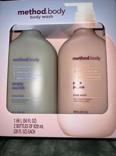 Method Body Body Wash - Simply Nourish  Pure Peace - Set of 2/ 28 Fl Oz Ea