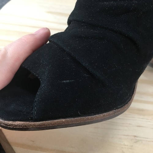 Kristin Cavallari x Chinese Laundry Boots Womens 8.5 Cutout Booties Black Heels - Picture 12 of 19