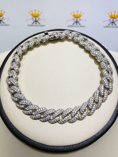 Platinum Sterling Silver White Sapphire 