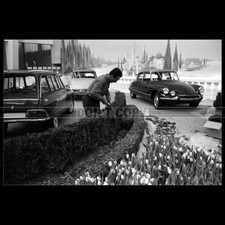 Photo A.035560 CITROËN DS 21 & AMI 6 BREAK GENEVA MOTOR SHOW 1966