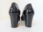 CHANEL Black Patent Cap Toe CC Logo Pumps/Shoes EUR 39C — photo 10