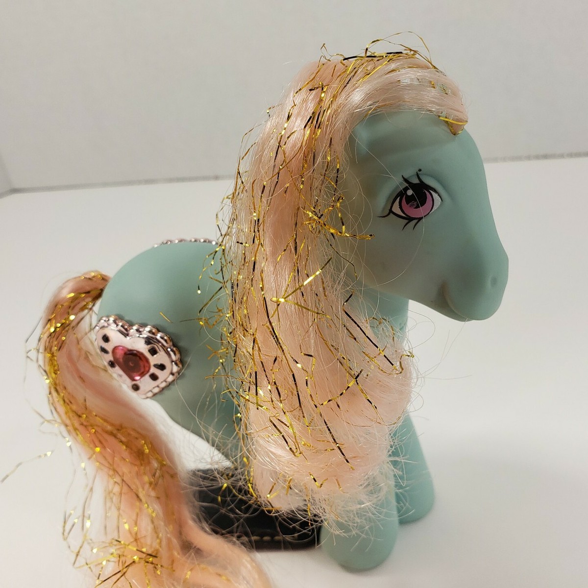 ヘアアクセサリー Heart Gem Pony Large with Emblem ザ ヘア バー トウキョウ/THE HAIR BAR TOKYO】ハート ジェム