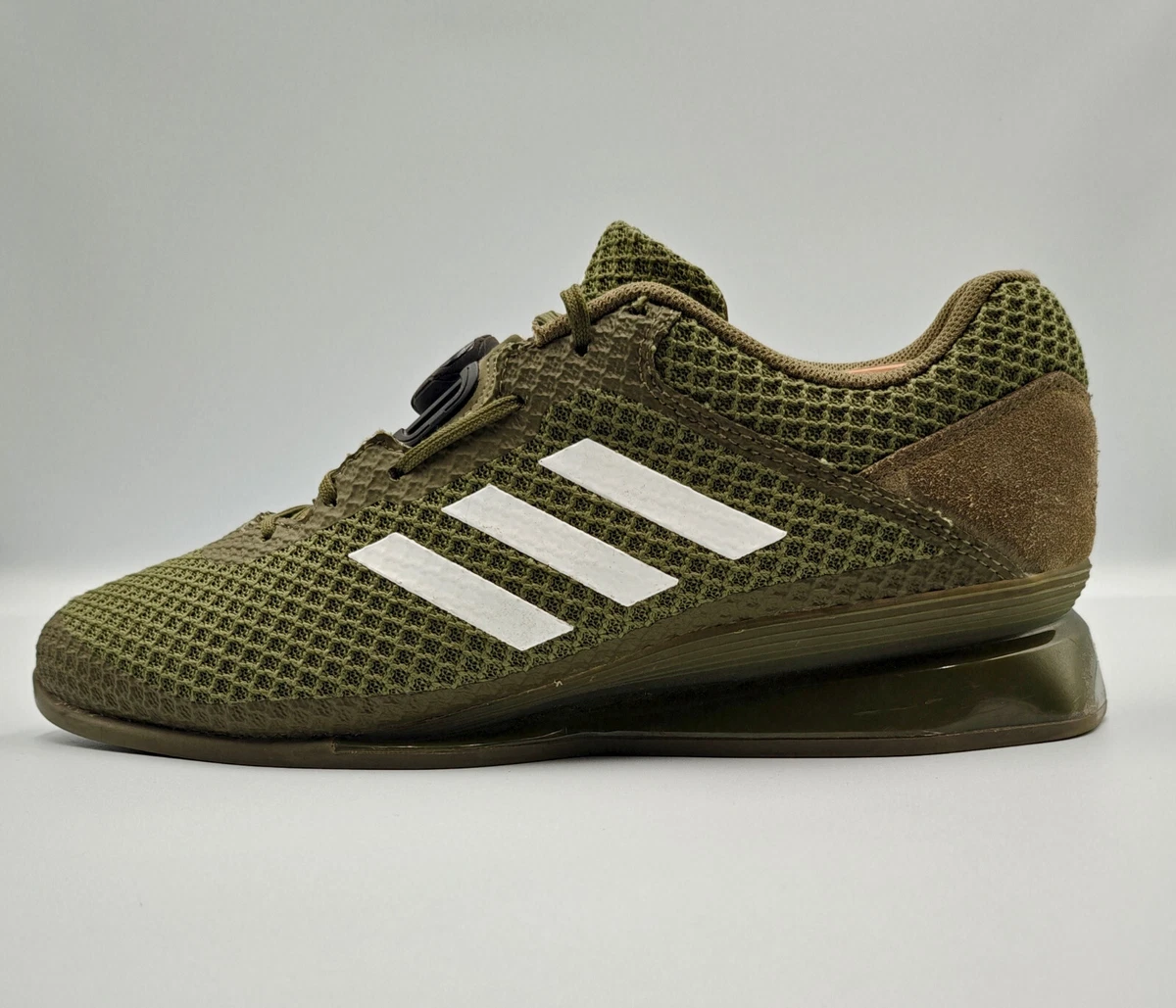 Adidas Leistung NWOT 16 II BD7159 Weightlifting Boa Shoes Raw Khaki SZ 14 READ adidas LEISTUNG.16 II. Weightlifting Shoes model BA9171 main image 4