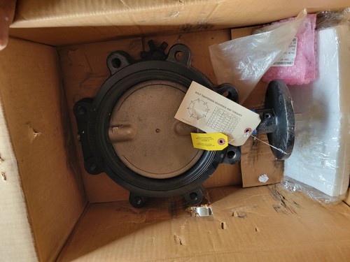 Milwaukee Valve Ml222b 8 Butterfly Valve, Lug, 8 In - Picture 3 of 4